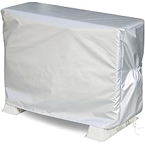 Amazon | ルーバー室外機カバー 幅120x奥行57x高さ100cm 特大